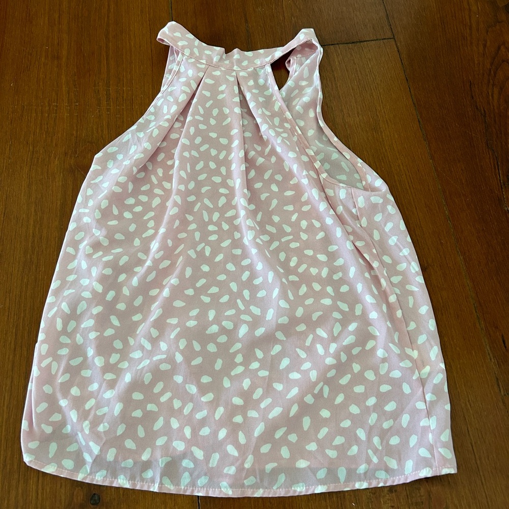 XS PINK BLOUSE CUTE